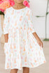 sunny-bunnies-3-4-sleeve-pocket-twirl-dress Mila &  Rose - Sophia's Style-Sunny Bunnies 3/4 Sleeve Pocket Twirl Dress-6-12M--1